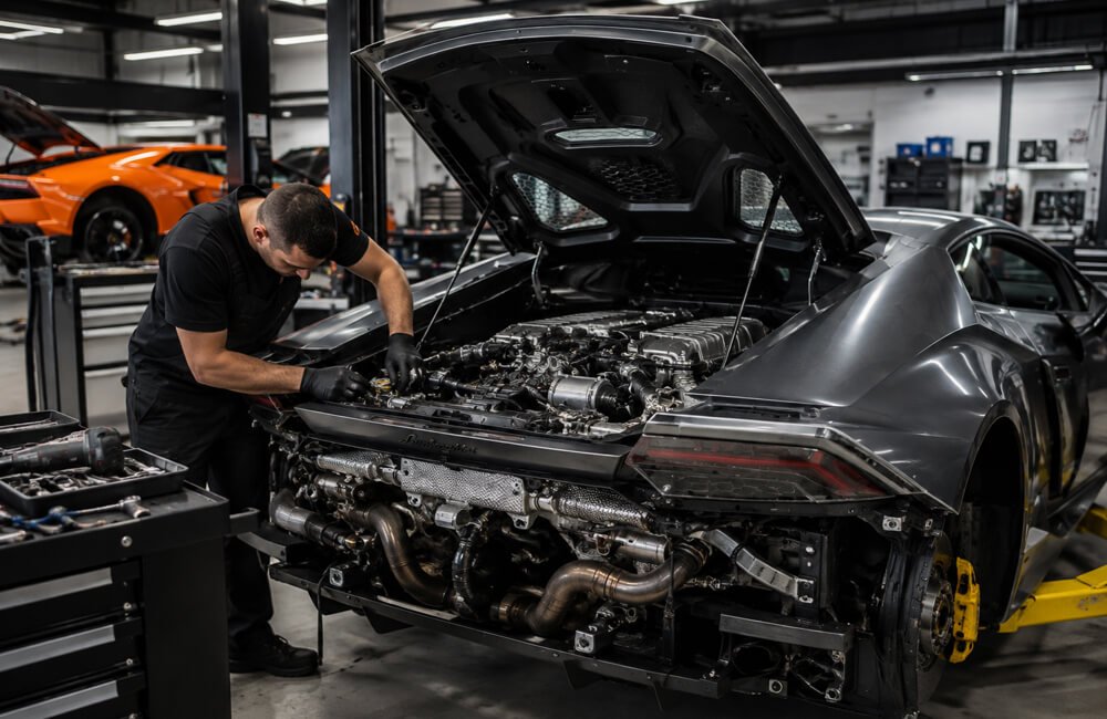 Dubai Heat Affects Lamborghini Engines and Performance