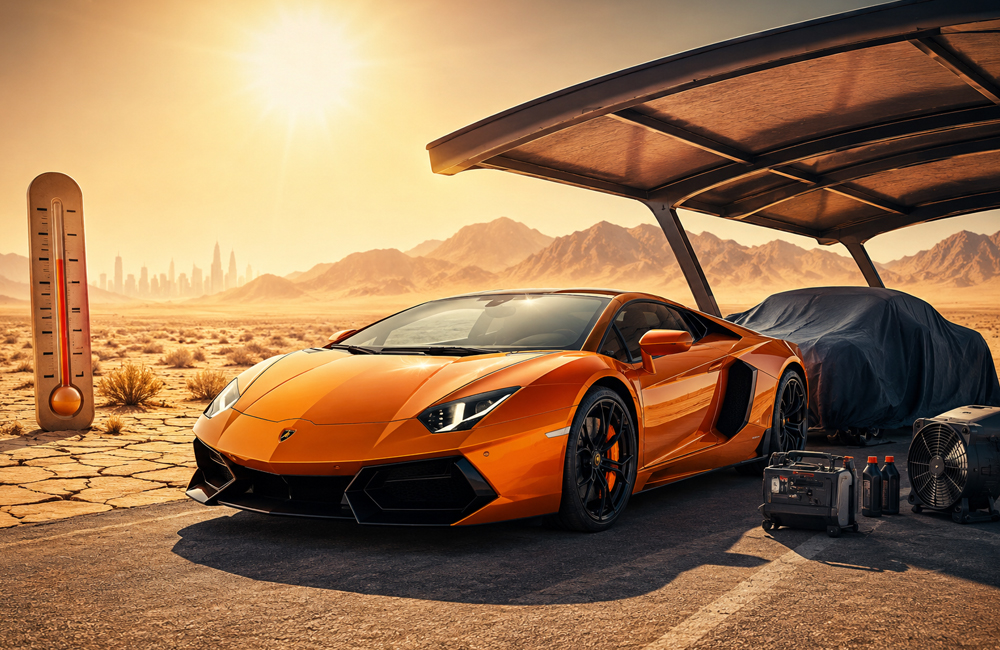 Why Dubai's Heat Destroys Lamborghinis Faster And How to Protect Yours