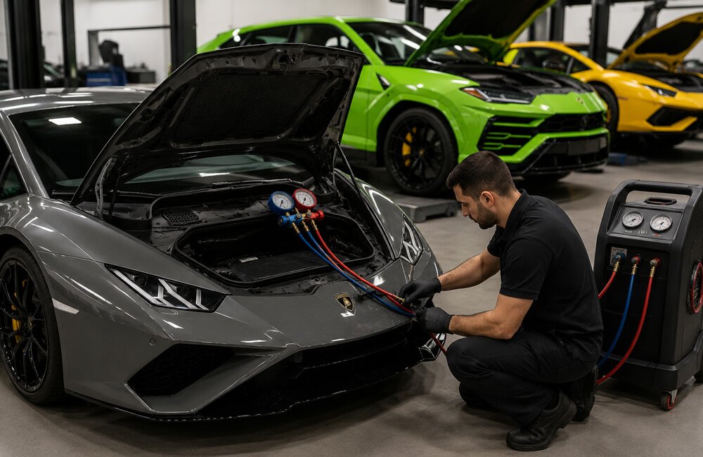 Lamborghini AC Repair Cost in Dubai