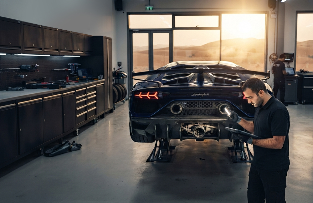 Lamborghini Exhaust Valve Failure in Dubai: Why It Gets Stuck Loud (and How to Fix It)