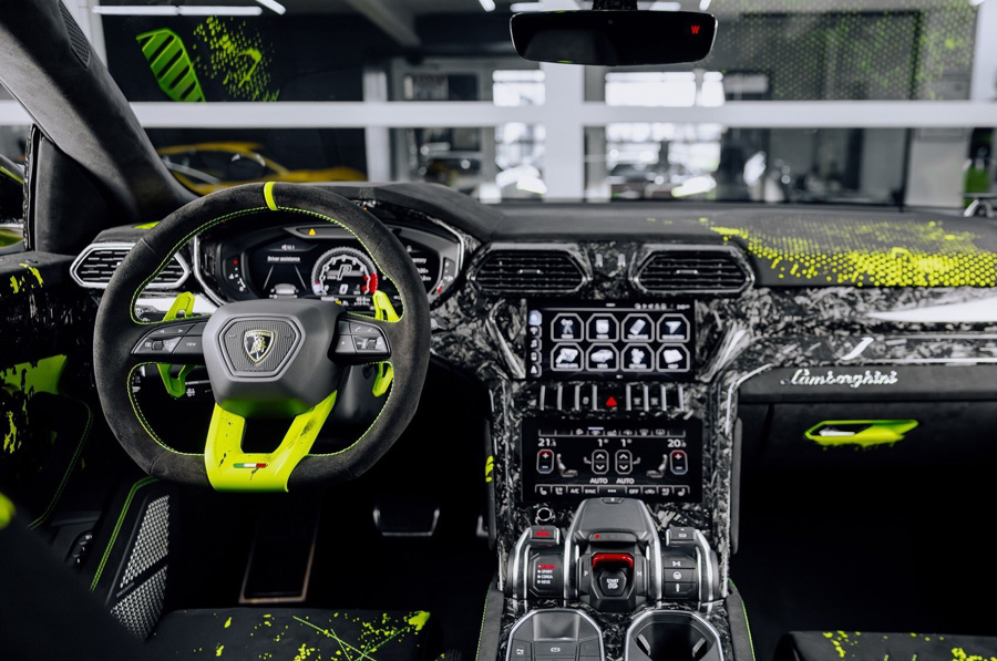 Lamborghini Car Interior Modification in Dubai