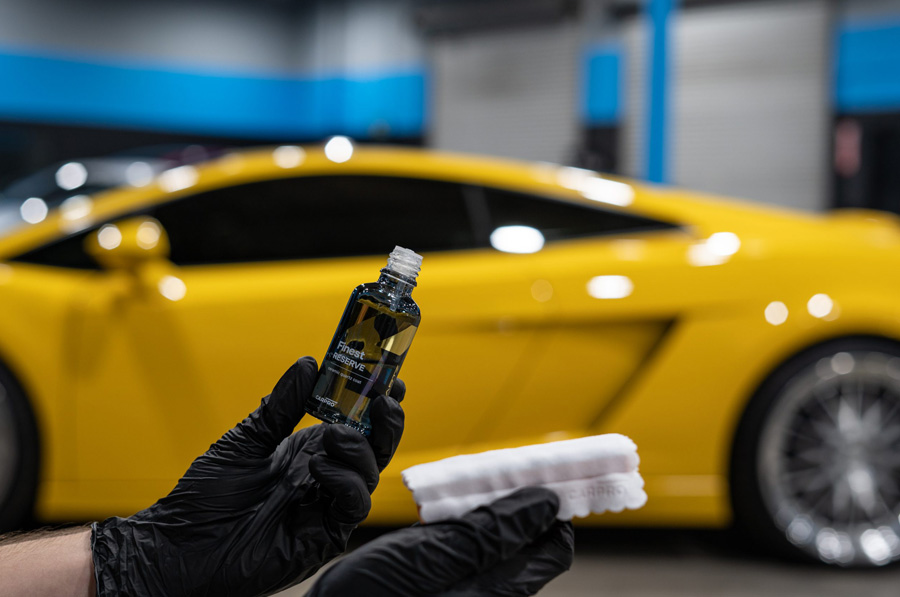 Lamborghini Car Ceramic Coating Service in Dubai
