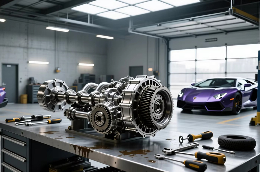 Lamborghini Car Transmission Service in Dubai